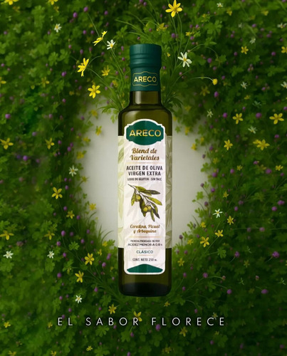 Aceite De Oliva Virgen Extra Sin Gluten Areco 500 Ml