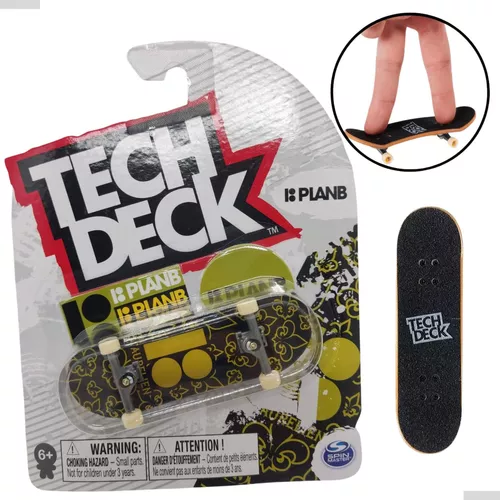 Skate De Dedo Profissional Tech Deck - Board Com Adesivos