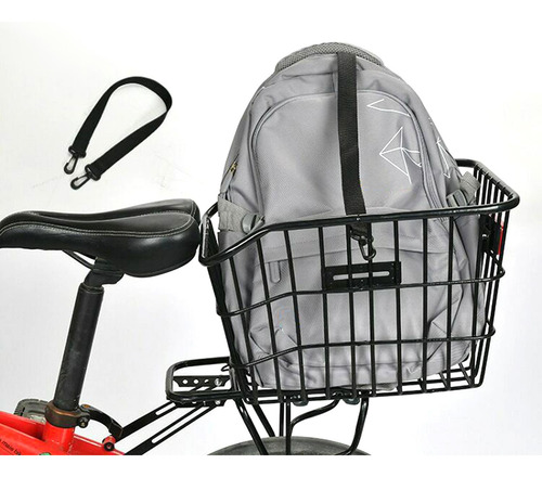 Cesta Trasera Para Bicicleta, Portaequipajes A Prueba De