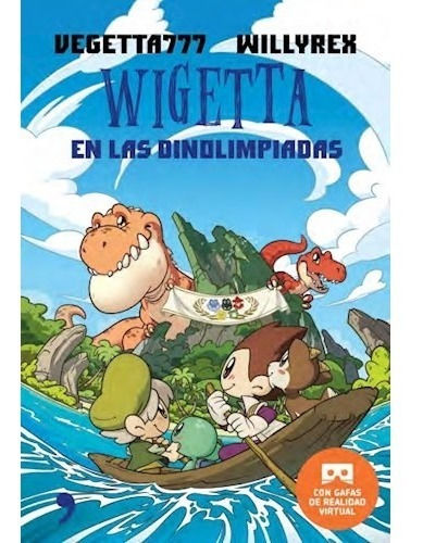 Libro Wigetta Dinolimpiadas + Gafas - Vegetta777