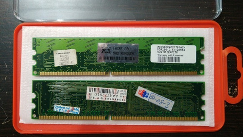 Imagem 2 de 2 de 2 Memórias Ddr 128mb