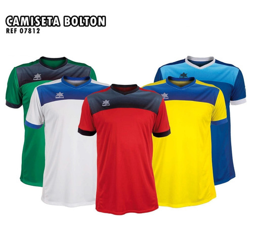 Camisetas Fútbol Marca Luanvi Mod. Bolton (mínimo 5 Unid.)