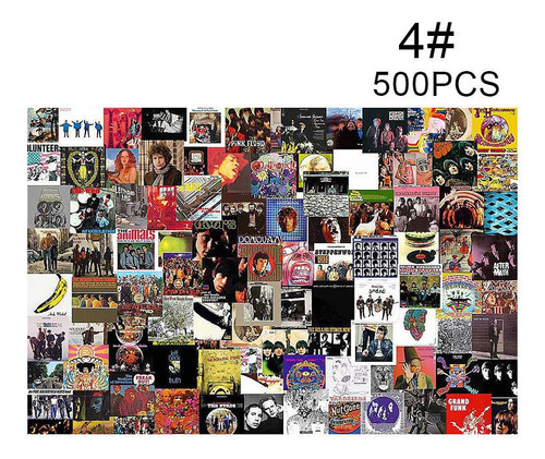 500pcs Greatest Rock Álbumes De Todos Los Tiempos Rompecabez
