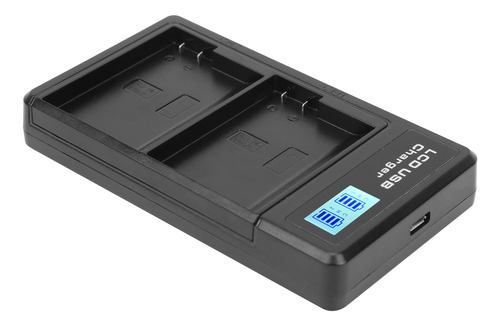 Batería De Cámara, Pantalla Lcd, Carga De Doble Ranura
