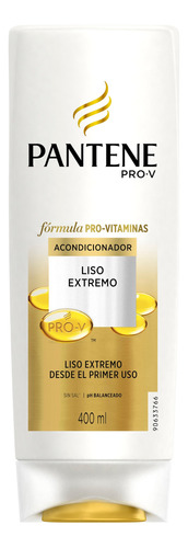 Acondicionador Pantene Pro-v Liso Extremo En Botella De 200ml Por 1 Unidad