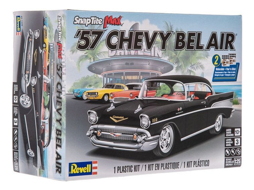 Revell Chevy 1957 Belair Snaptite 1/25 Armar/ Tamiya Testors