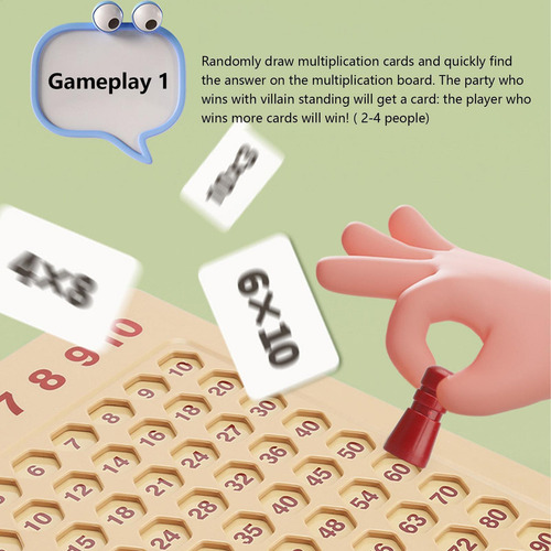 De Juego Mesa Multiplicación Tablero De Mesa Mesa De De