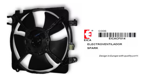 Electroventilador Motor Spark 2010 2011 2012 2013 2014 2015