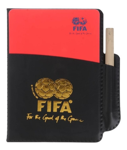 Tarjetas De Arbitro Con Lapiz - Estuche Tarjetero - Planilla