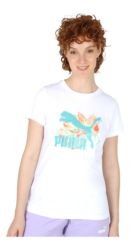 Remera Puma Hf Graphic En Blanco | Stock Center