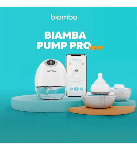 Extractor De Leche Portátil Manos Libres Biamba Pump Pro -