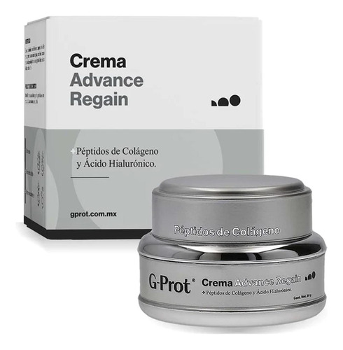 Crema Facial Regain Péptidos De Colágeno Aha 50 G G-prot