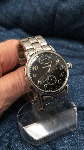Montblanc 7017 Reserve De Marche Até Pulseira Original, Raro