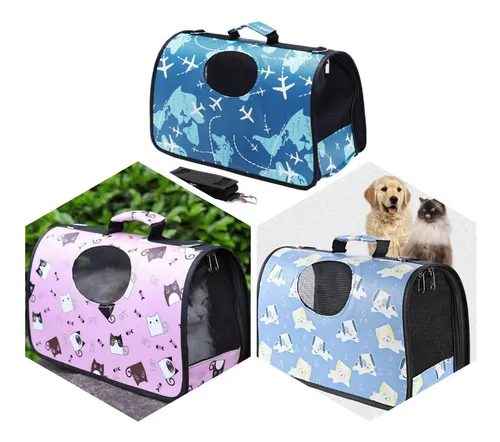 Maleta Transportadora Bolsa Viaje Mascota Perro Gato Mascota