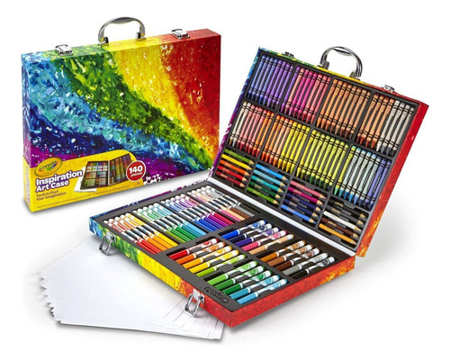 Crayola 042532 Estuche De Inspiracion Artist kit 140 Piezas