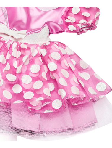 Disfraz De Tutú Clásico De Minnie Mouse De Disney Para Niñas