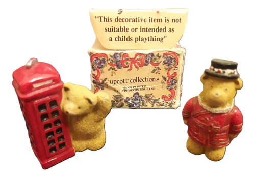 Teddy Bear Miniature Coleccionables Ositos Imp.uk Caja Orig. (Usado)