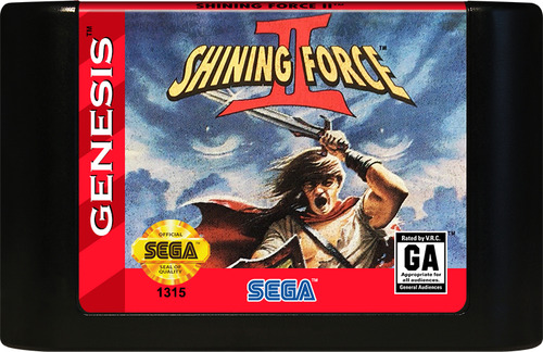 Cartucho Juego Shining Force 2 Sega Genesis 16 Bits