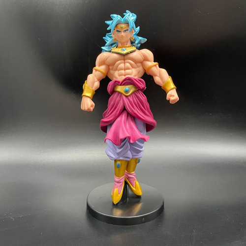 Figura Broly Ssj Dragon Ball Z Blue Muñeco Anime Escultura
