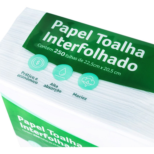 Imagen 2 de 4 de Toalla De Papel Interfoliada 2000 Hojas