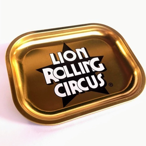 Bandeja Metalica Coleccionable Lion Rolling Circus 18x14cm