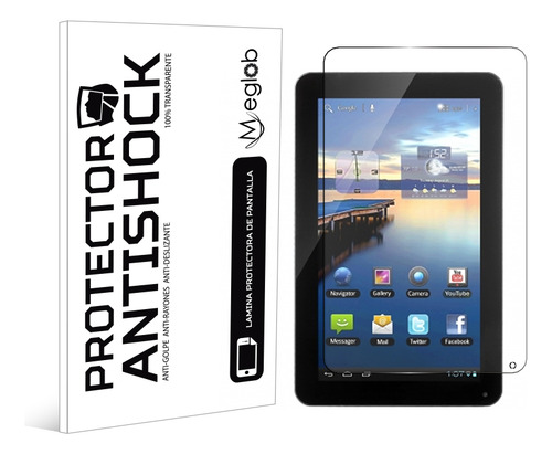 Protector De Pantalla Antishock Para Tablet Woxter 90 Bl