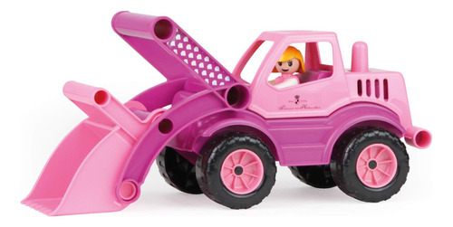 Ksmtoys Lena Eco Active Princess Pink Front Loader Truck Es. Color Rosa