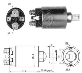 Solenoide O Automatico Mitsubishi Nissan Zm 893