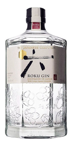 Gin Japonês Suntory Roku - 700ml