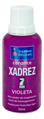 Corante Para Tinta Xadrez Violeta (lilas) (50ml) - Kit C/12 