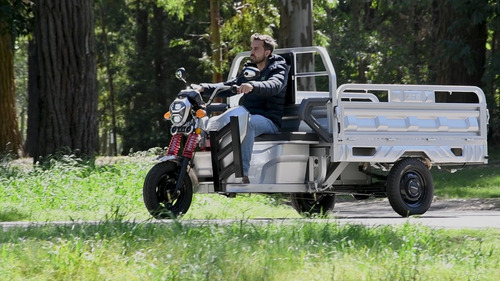Triciclo 100% Eléctrico Utilitario Hard Work Trike Uruguay