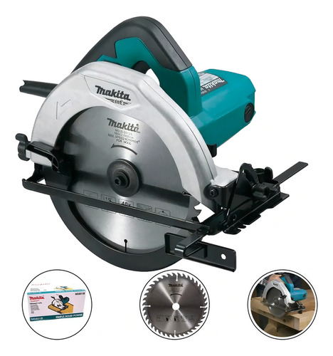 Sierra circular Makita D-51356, 220 V, ancho, 185 mm x 40 mm, 20 mm