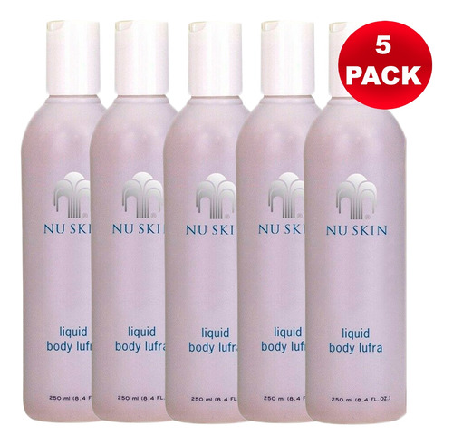 Nuskin Liquid Body Lufra Nu Skin X 5 Exfoliantes Corporal
