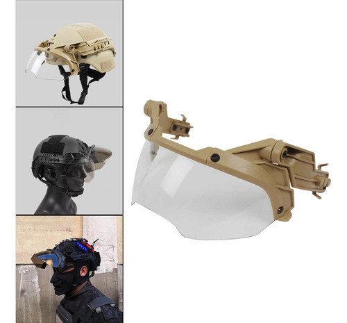 Gafas De Seguridad Antivaho Divididas Tácticas, Caqui B