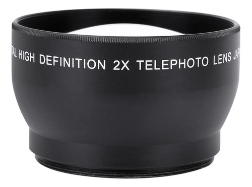 Lente De Alta Definição 52mm 2x Ampliation Hd Tele Converter