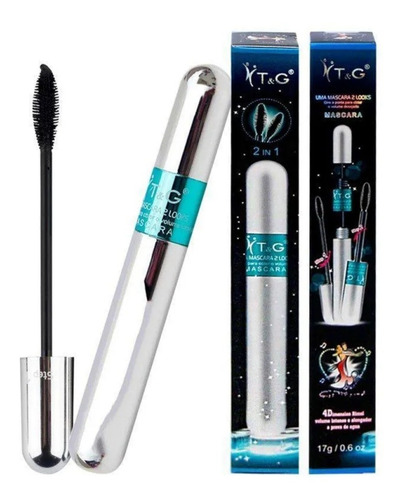 Imagem 3 de 3 de Rímel Para Cílios A Prova D'água Bella Femme 2 Em 1 + Volume