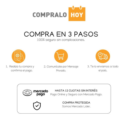 Guante Para Moto De Cuero Invierno Talles: L, Xl, 2xl