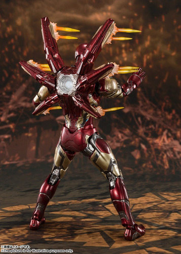 Iron-man Mark 85 & Rescue Figuarts Bandai Avengers End Game (Usado)