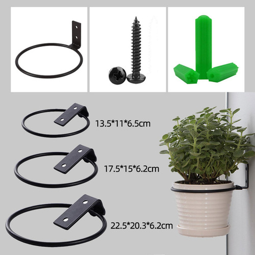 Soporte De Jardín, Gancho Para Cesta Colgante, 8 Pulgadas
