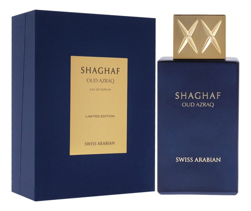 Shaghaf Oud Azraq 80 Ml, Árabe Suizo