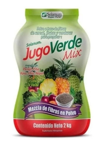 Jugo Verde Mix Piña Apio Chía Nopal + Ciruela & Té Verde 2kg
