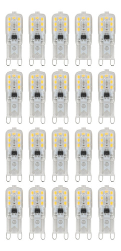 Lâmpada De Cápsula Regulável 20 X G9 5w Lâmpada De Cápsula L