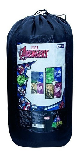 Saco De Dormir Avengers Vingadores Infantil Original Zippy