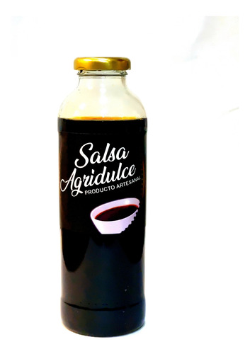 Salsa Agridulce De Soya 475 Ml - Botella Artesanal