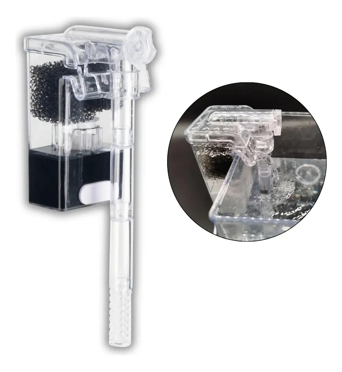 Filtro Cascata Soma Hf250 L/h Hang On Aquário 30l Silencioso