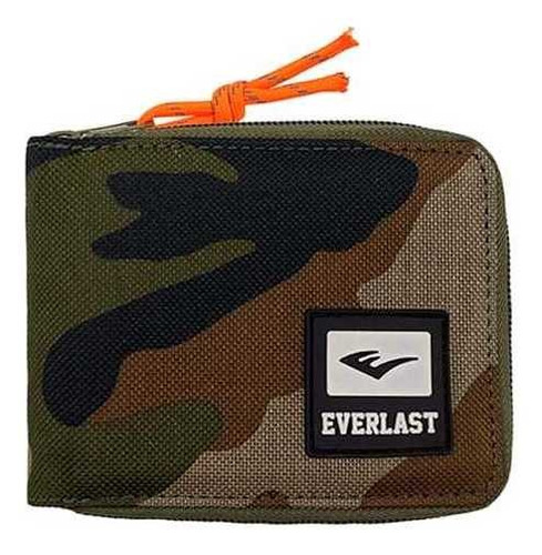 Billetera Everlast Hombre Urbana C/ Cierre-100% Original