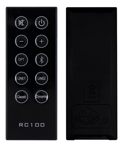 Control Remoto Rc10d Adecuado Para El Sistema De Altavoces E