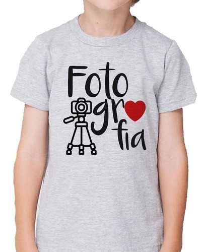 Remera De Niño Frase Fotografia Camara Fotos Fotografo