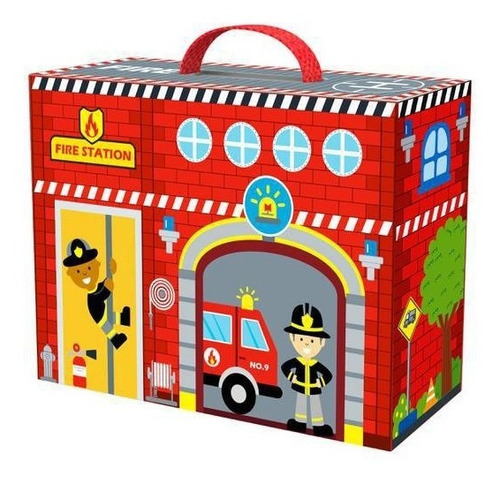 Imagem 2 de 4 de Caixa Divertida Bombeiros - Tooky Toy