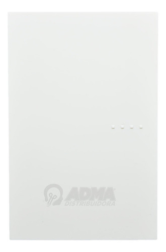 Tecla Pulsador Cambre Bauhaus Cuadruple Blanco